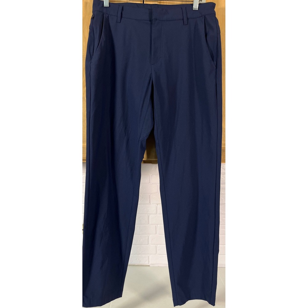 Fabletics Only-Daily Pants Mens 30x32 Navy Blue‎ Performance Trousers